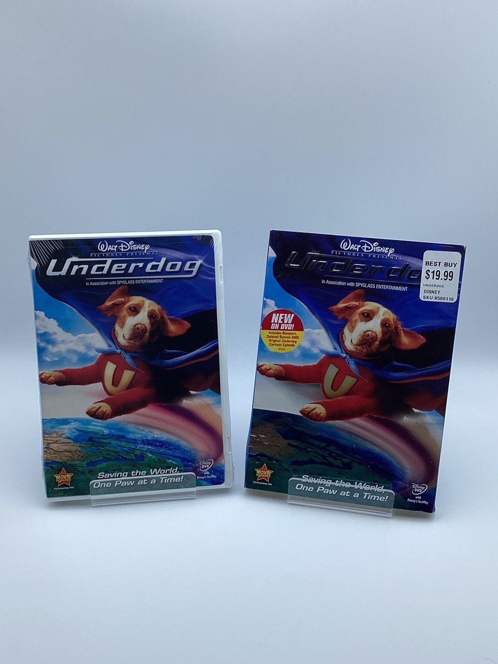 Walt Disney Underdog DVD 2007 W/Slipcover Live Action
